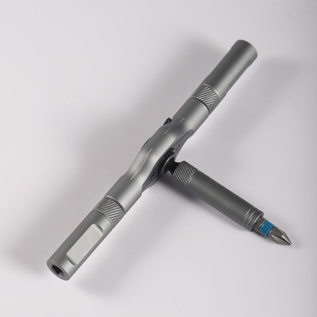 ATuMan RS1 Ratchet Screwdriver Set 24-in-1 – S2 Steel Magnetic Bits Tool Kit for Repair & DIY