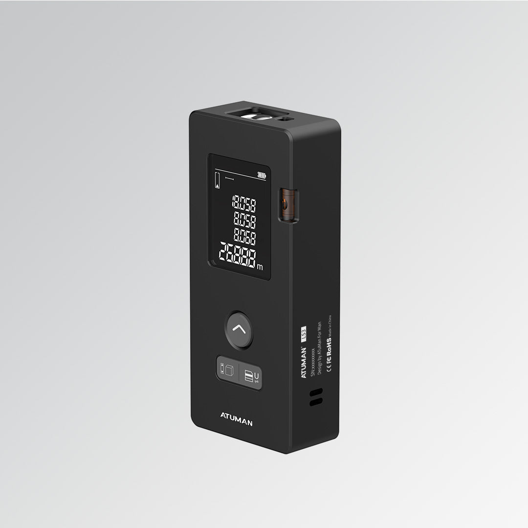 ATuMan LS3 Laser Distance Meter 60/80m – 17 Functions, 8 Modes for Length, Area & Volume Measurement