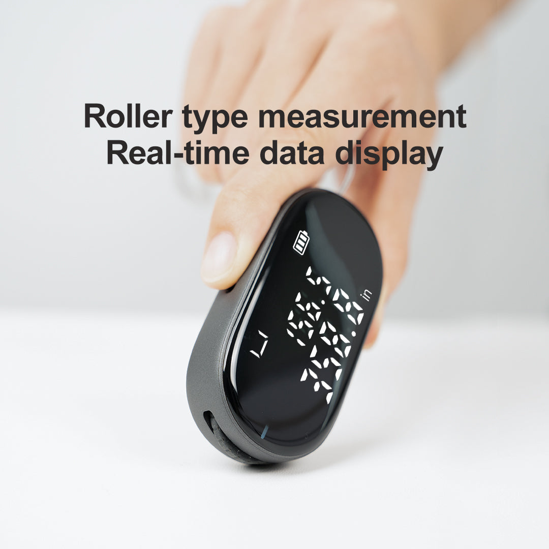 ATuMan Q2 Digital Measuring Tool – Portable Rolling Distance Meter with Type-C Rechargeable Design
