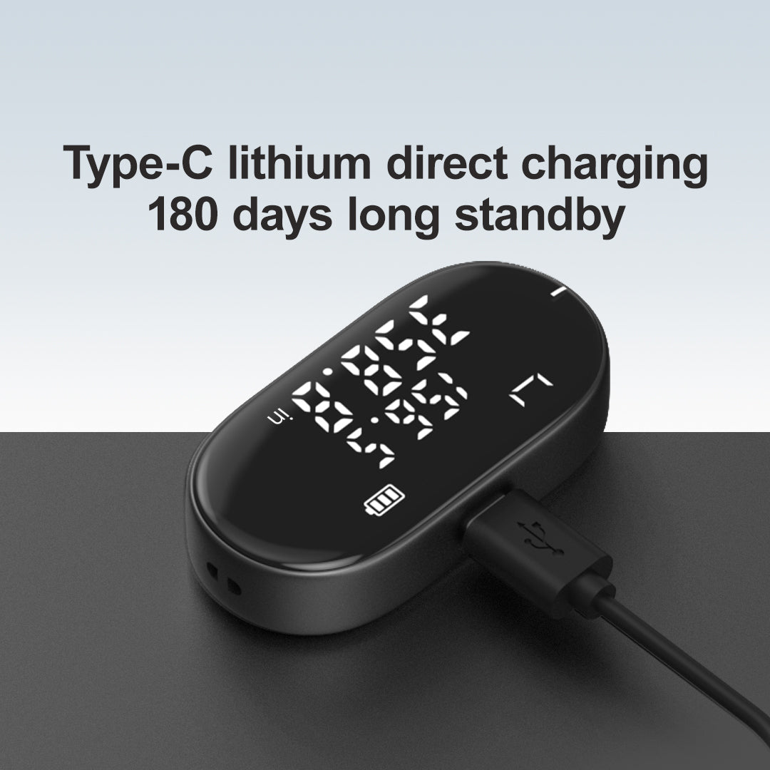 ATuMan Q2 Digital Measuring Tool – Portable Rolling Distance Meter with Type-C Rechargeable Design