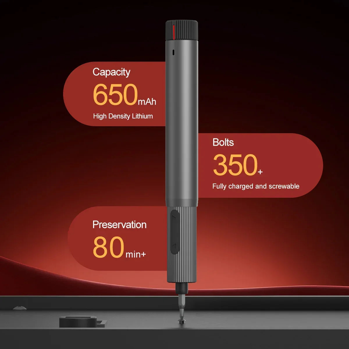 ATuMan E2 Electric Screwdriver Kit – Cordless Precision Repair Tool, Portable Mini Screwdriver Set for DIY & Home Use