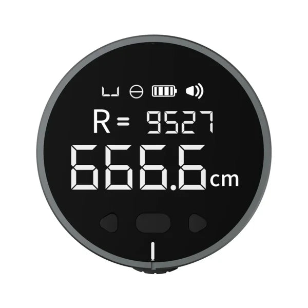 ATuMan mini Q Digital Rolling Measuring Tool – 8-in-1 Mini Electronic Ruler for Flat & Curved Surfaces