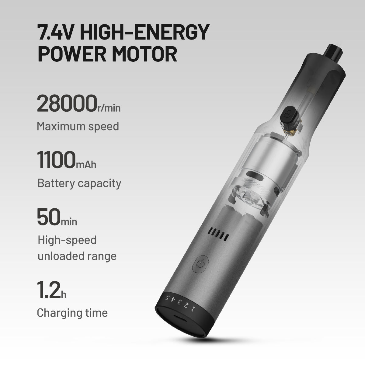 ATuMan EP2 Cordless Rotary Tool – Mini Grinder with Adjustable Speed for Polishing, Cutting & Engraving