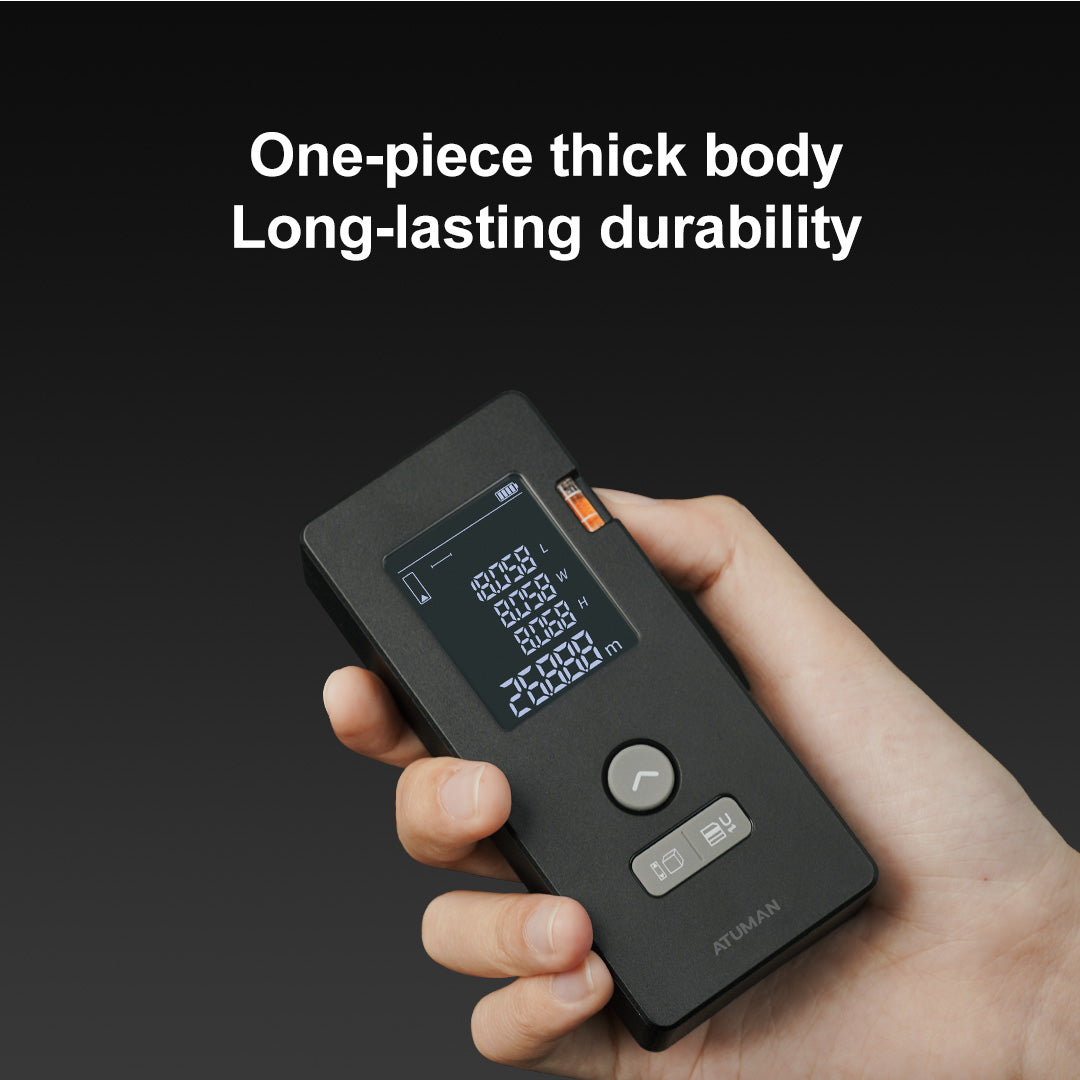 ATuMan LS3 Laser Distance Meter 60/80m – 17 Functions, 8 Modes for Length, Area & Volume Measurement