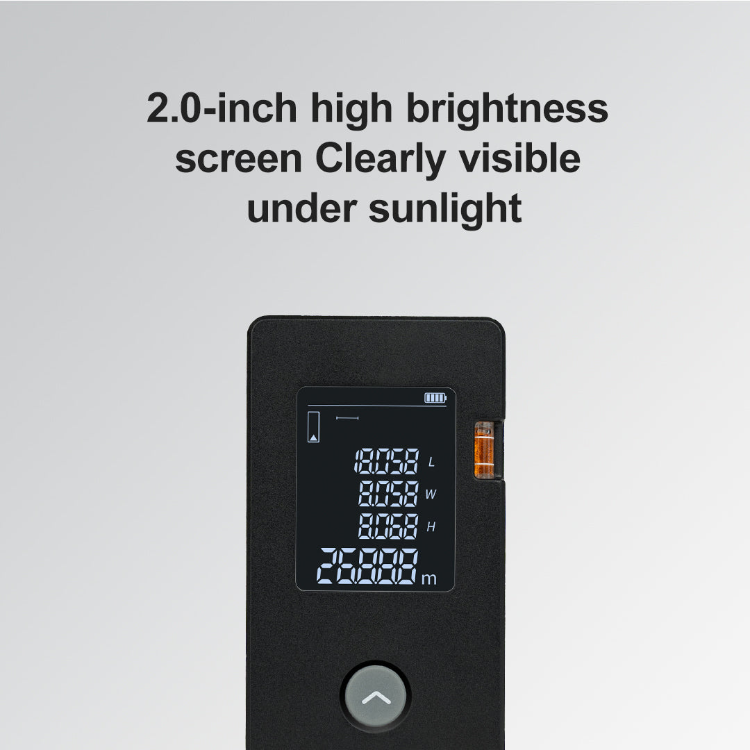 ATuMan LS3 Laser Distance Meter 60/80m – 17 Functions, 8 Modes for Length, Area & Volume Measurement
