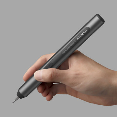 ATuMan E1 Cordless Electric Screwdriver Kit – Rechargeable Precision Tool Set for Home Repair & DIY