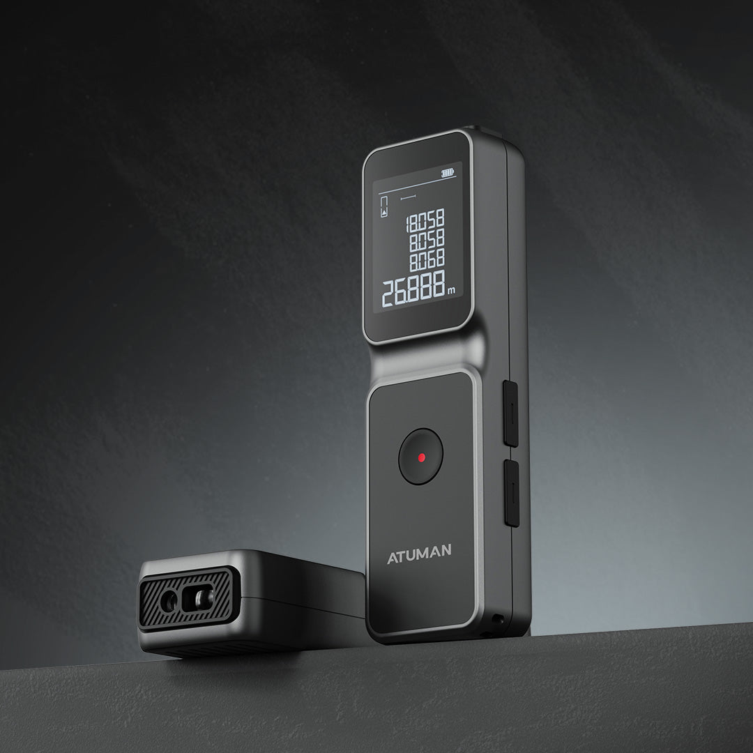 ATuMan LS-A Laser Distance Meter 50m – High Precision Measuring Tool with Large Display for Construction & DIY