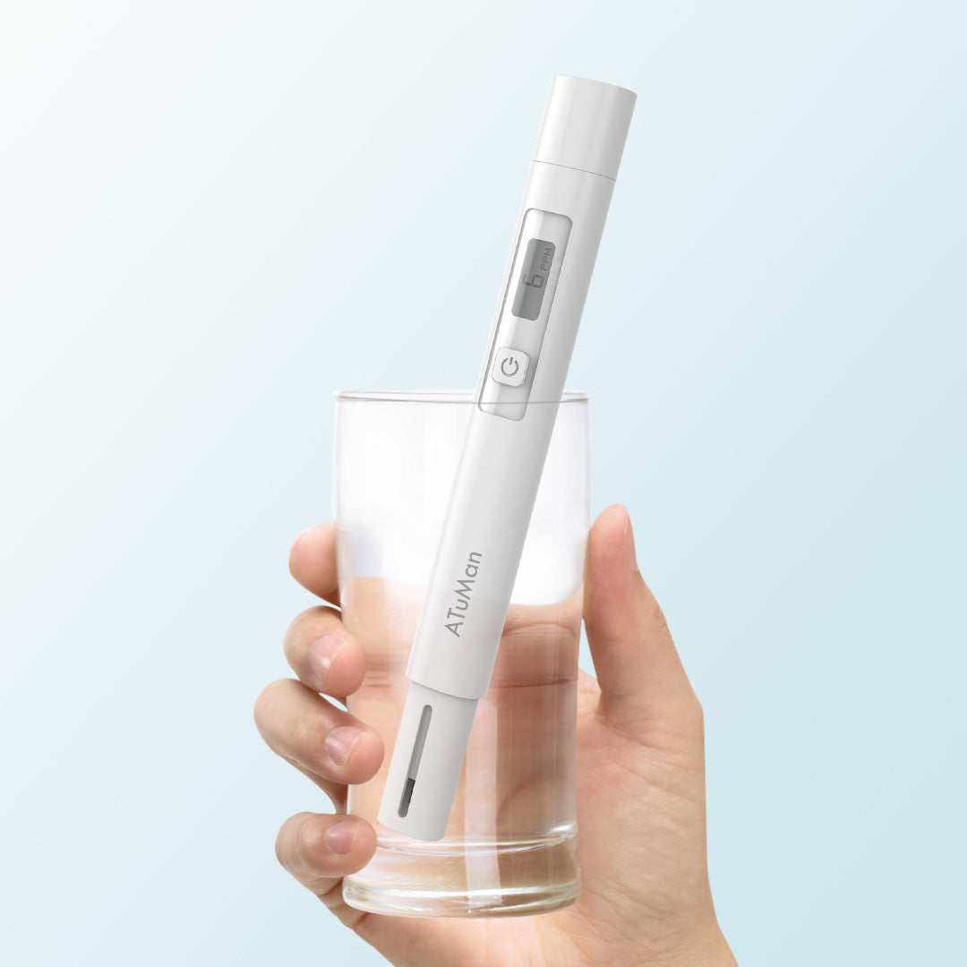 ATuMan TDS Meter – Digital Water Quality Tester with EC & Temperature Measurement for Home Use