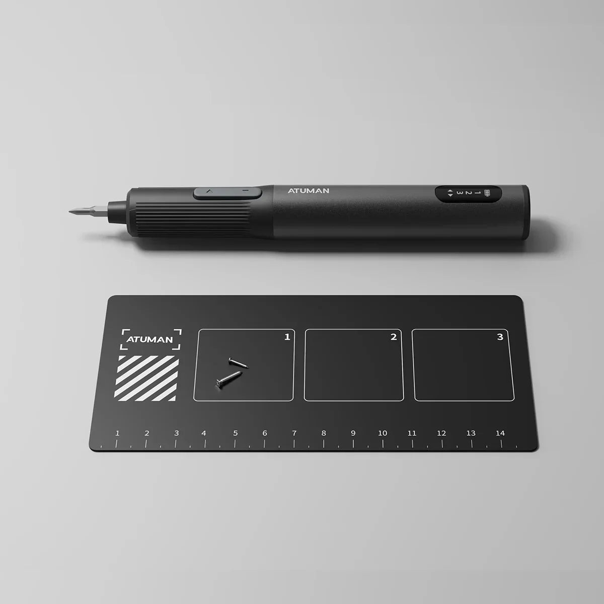 ATuMan E3 Electric Precision Screwdriver Kit – Cordless Rechargeable Tool Set for DIY, Electronics & Home Repair