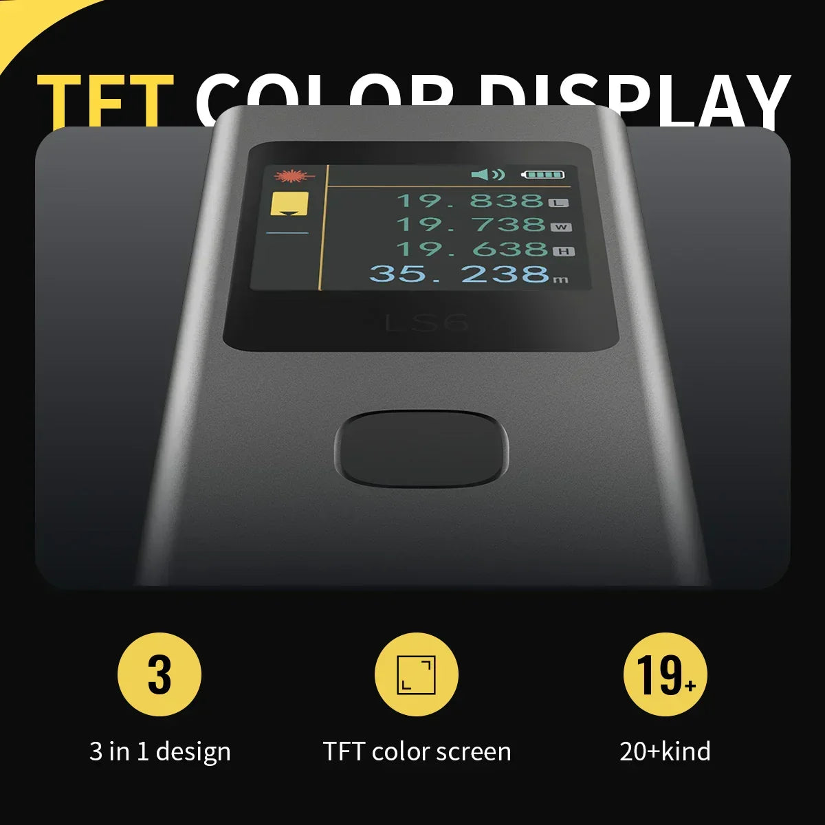 ATuMan LS6 Laser Measure - ATuMan Brand