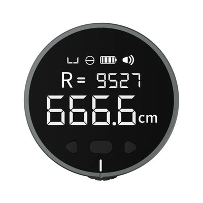 ATuMan mini Q Digital Rolling Measuring Tool – 8-in-1 Mini Electronic Ruler for Flat & Curved Surfaces