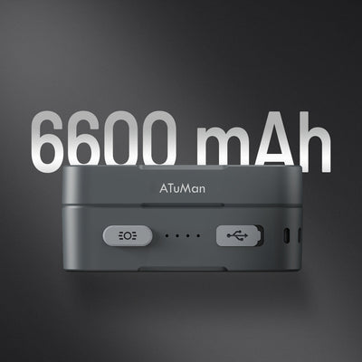 ATUMAN MH1 Multifuction  Dual control Head Flashlight Outdoor LED Sensor Hat Clip Lamp